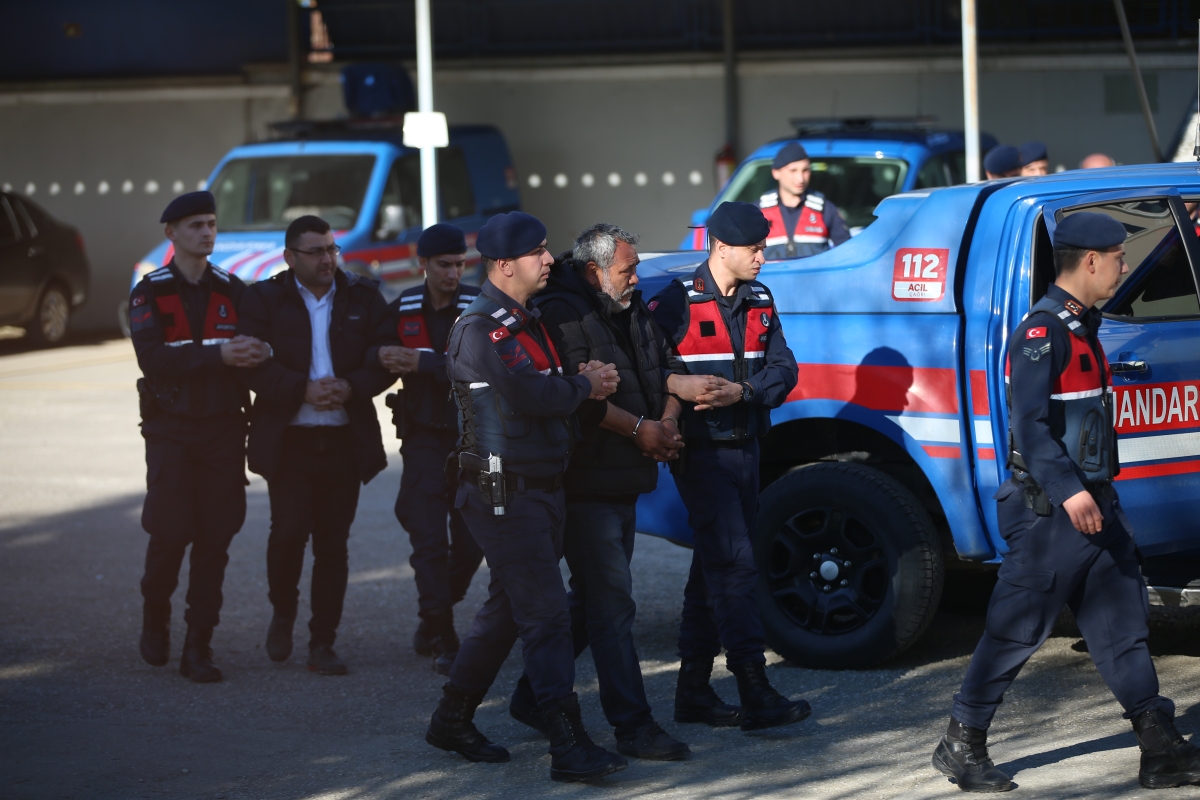 Kazaya ilişkin gözaltına alınan 7 sürücü adliyede