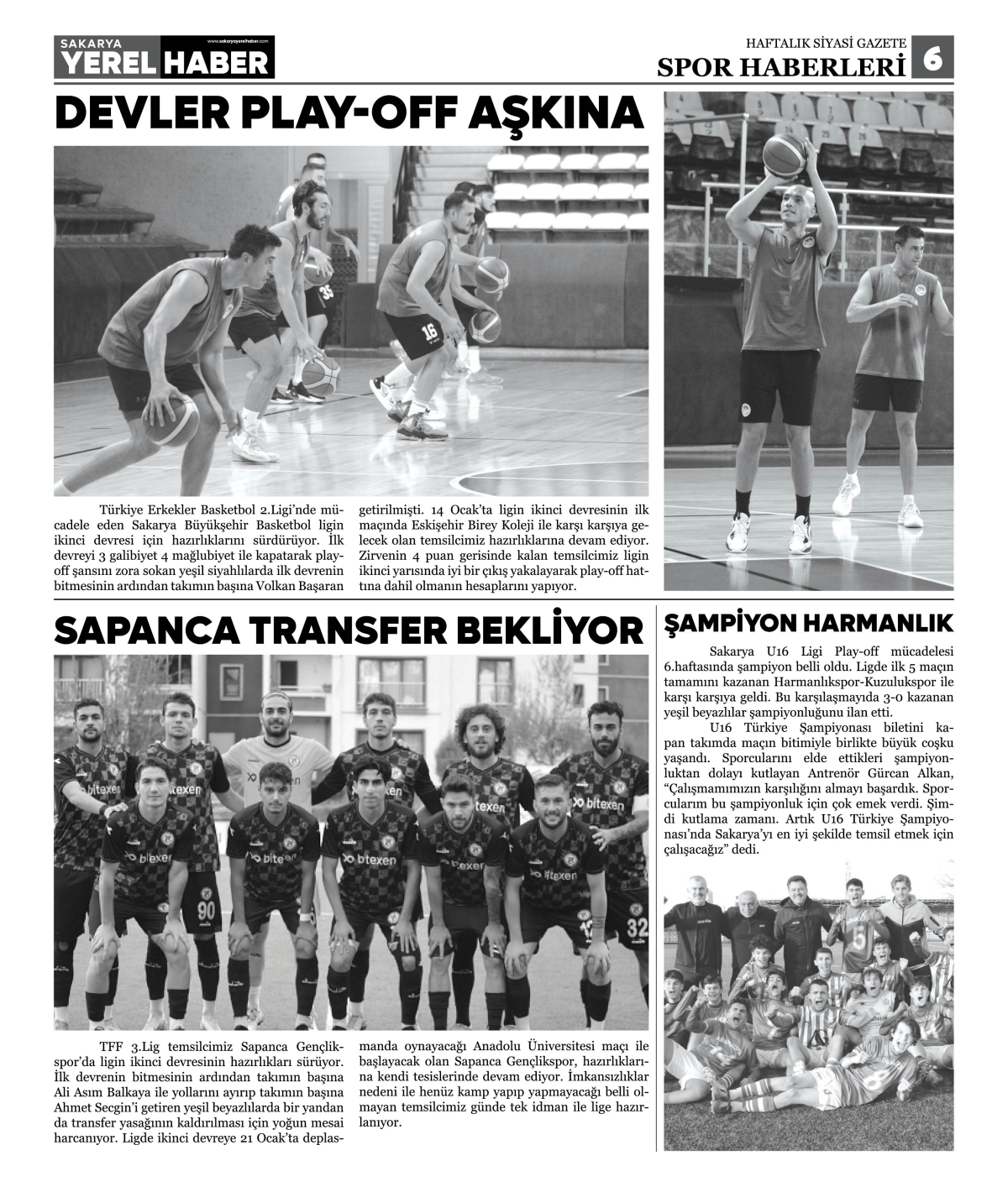 Sakarya Yerel Haber Gazetesi 36. Sayısı Çıktı