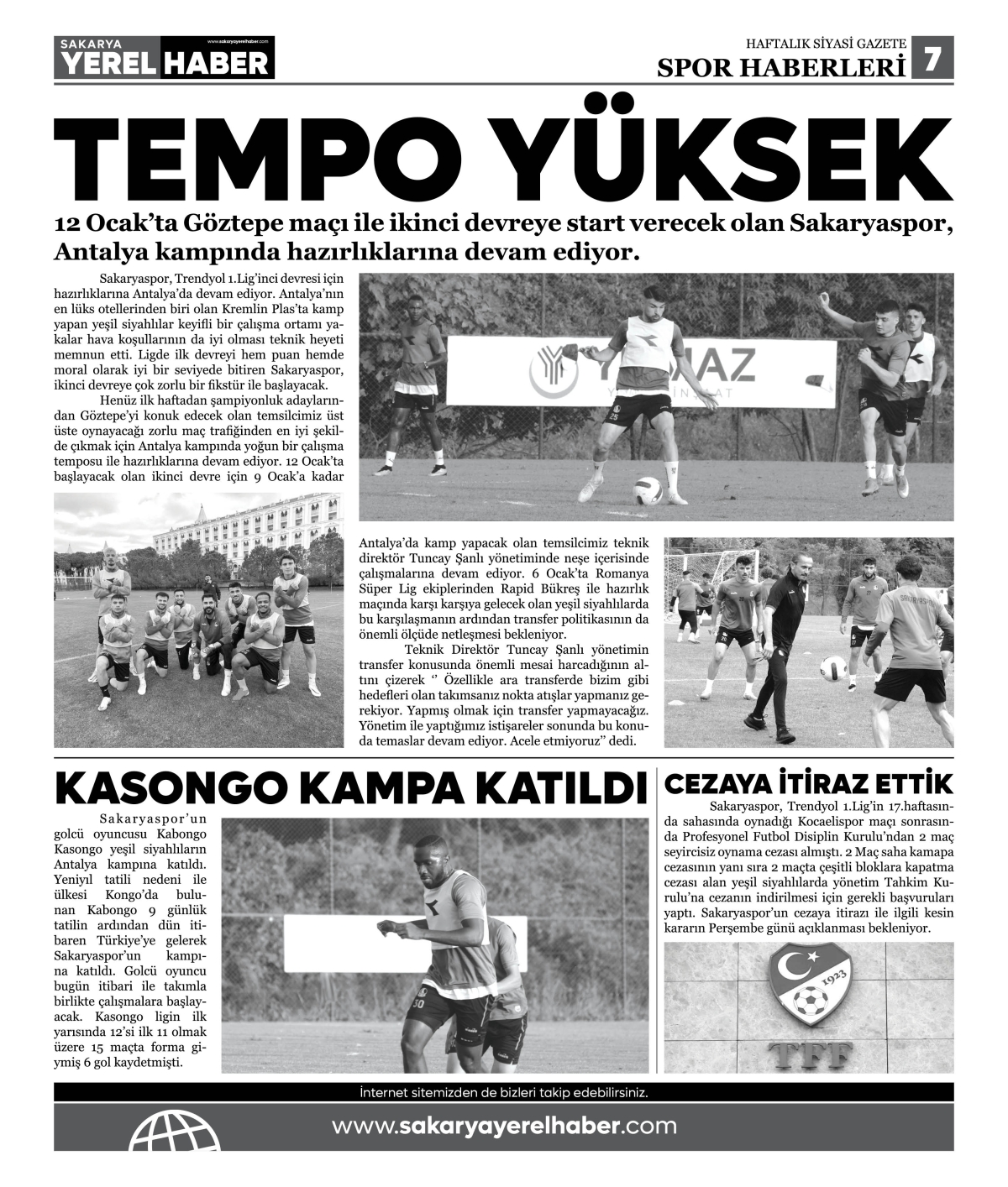 Sakarya Yerel Haber Gazetesi 36. Sayısı Çıktı
