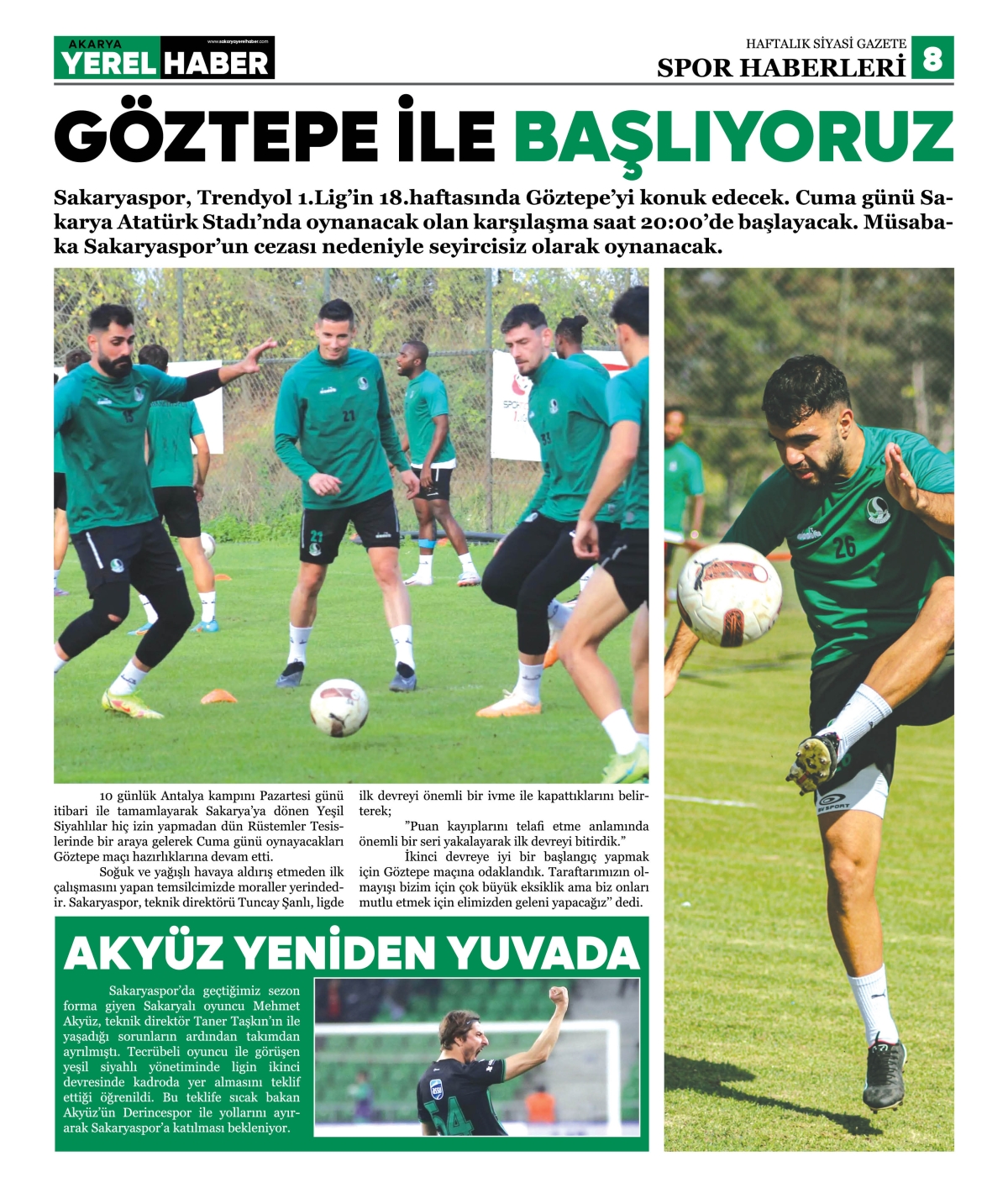 Sakarya Yerel Haber Gazetesi 37. Sayısı Çıktı