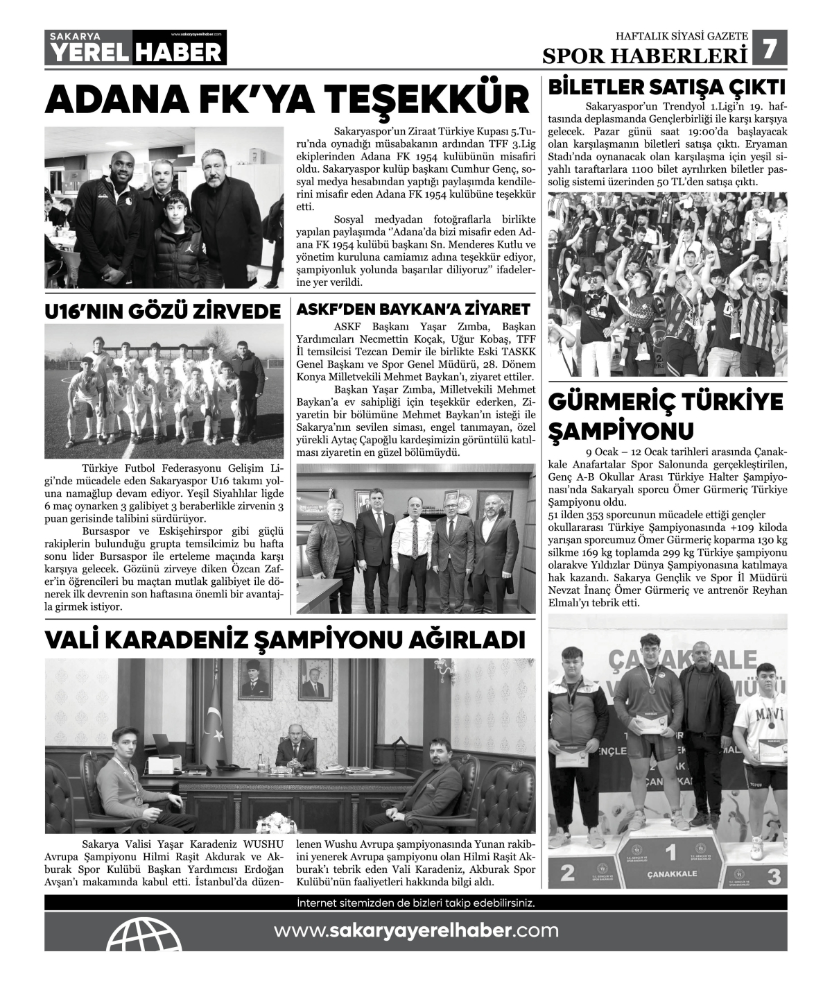Sakarya Yerel Haber Gazetesi 38. Sayısı Çıktı