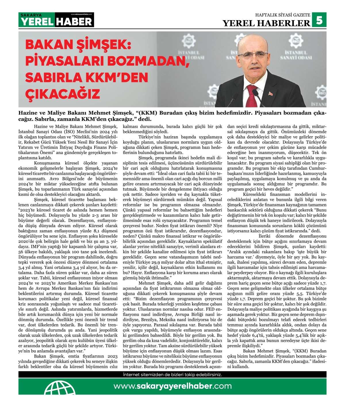 Sakarya Yerel Haber Gazetesi 40. Sayısı Çıktı 