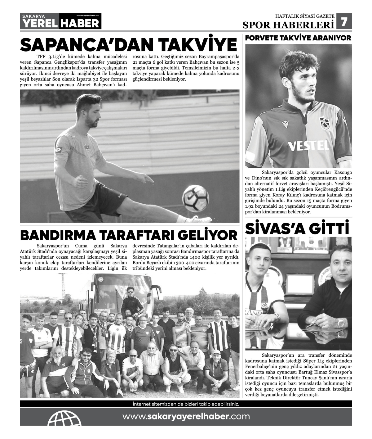 Sakarya Yerel Haber Gazetesi 40. Sayısı Çıktı 