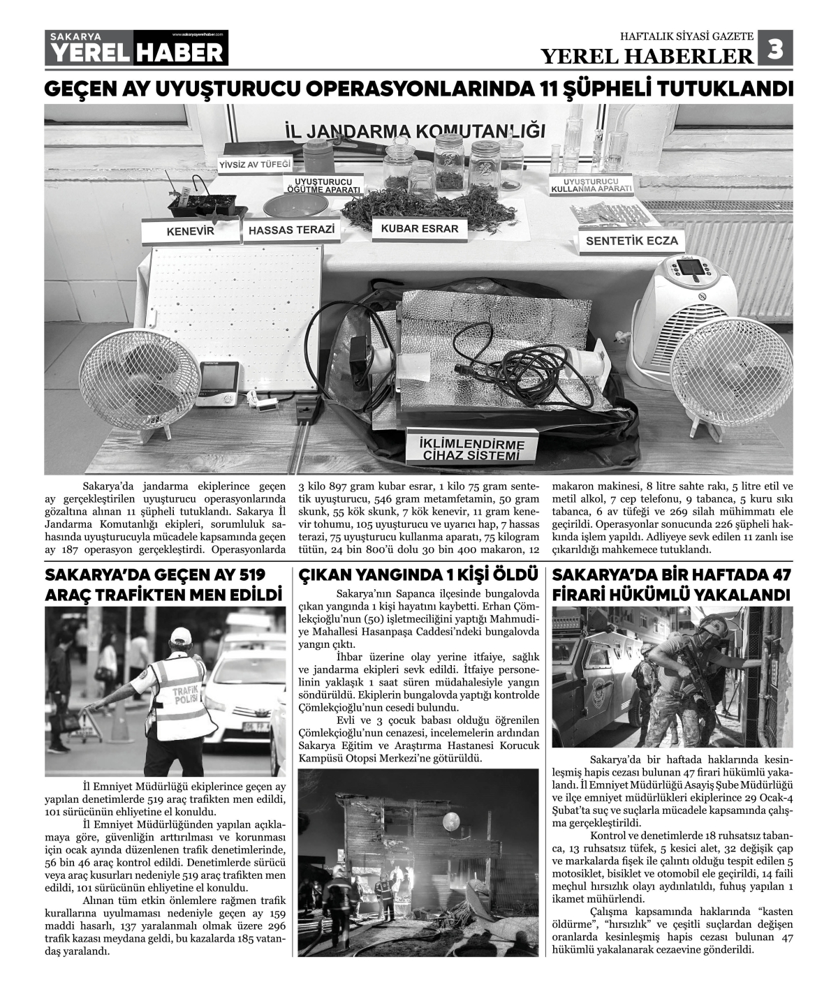 Sakarya Yerel Haber Gazetesi 41. Sayısı Çıktı