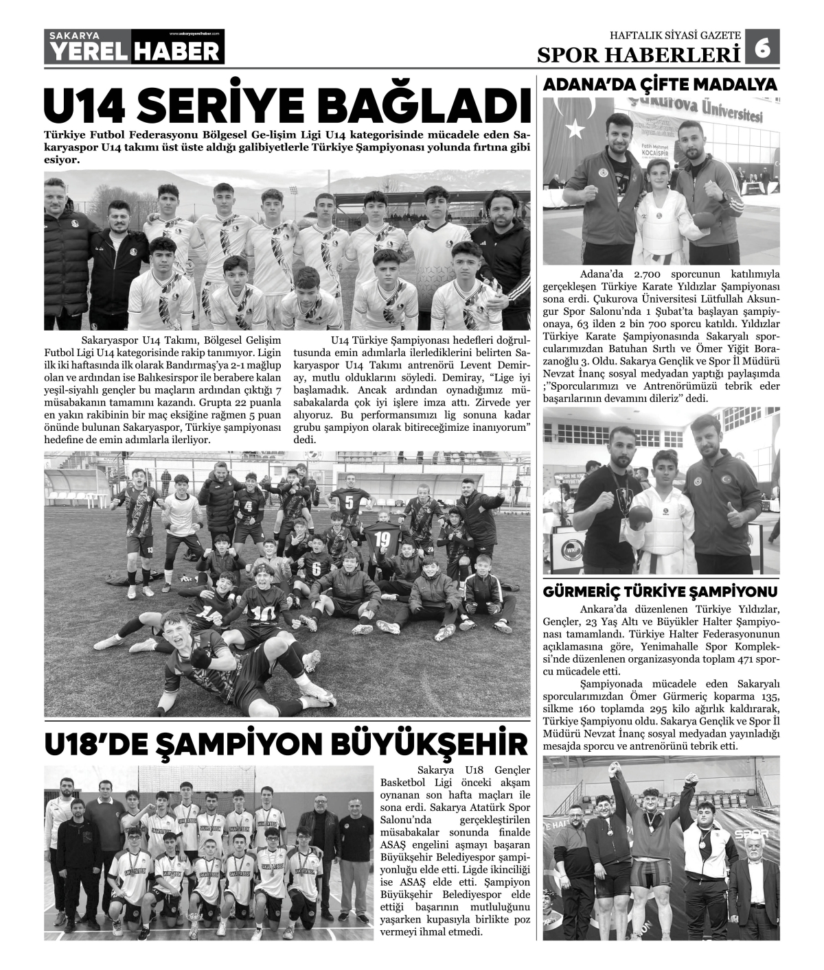Sakarya Yerel Haber Gazetesi 41. Sayısı Çıktı