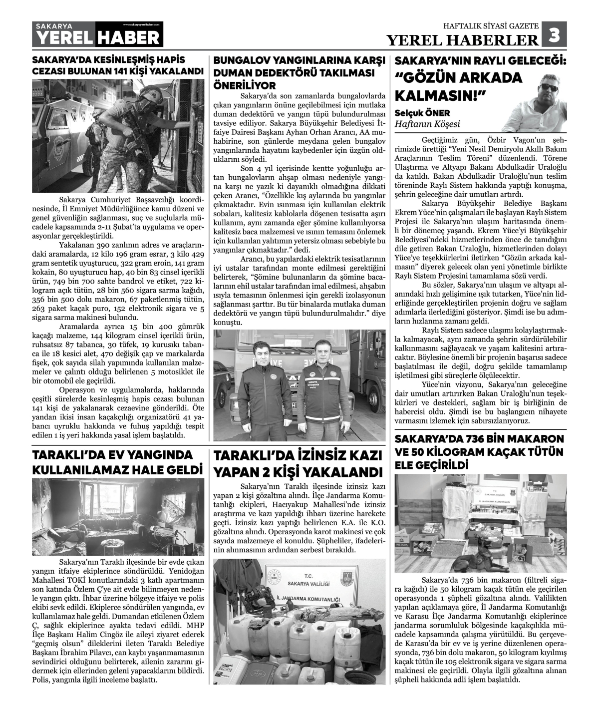 Sakarya Yerel Haber Gazetesi 42. Sayısı Çıktı
