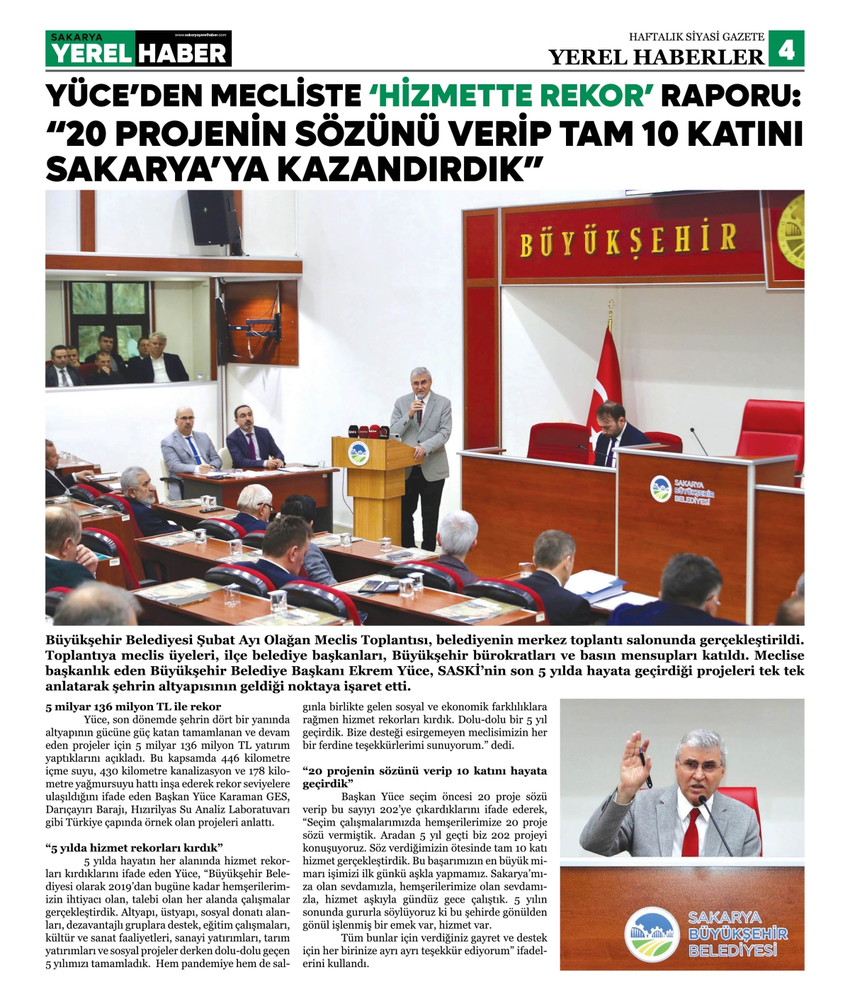 Sakarya Yerel Haber Gazetesi 42. Sayısı Çıktı