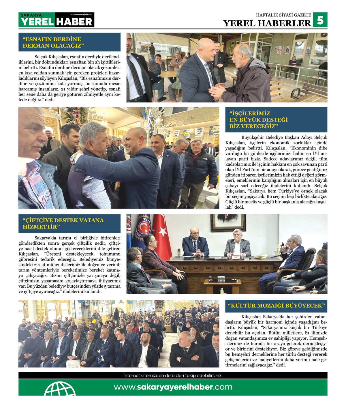Sakarya Yerel Haber Gazetesi 45. Sayısı Çıktı