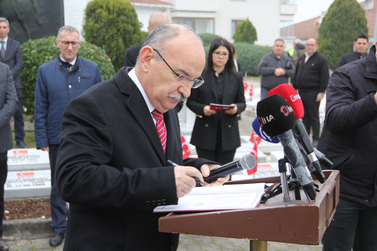 18 Mart Şehitleri Anma Günü ve Çanakkale Deniz Zaferi'nin 109. yıl dönümü