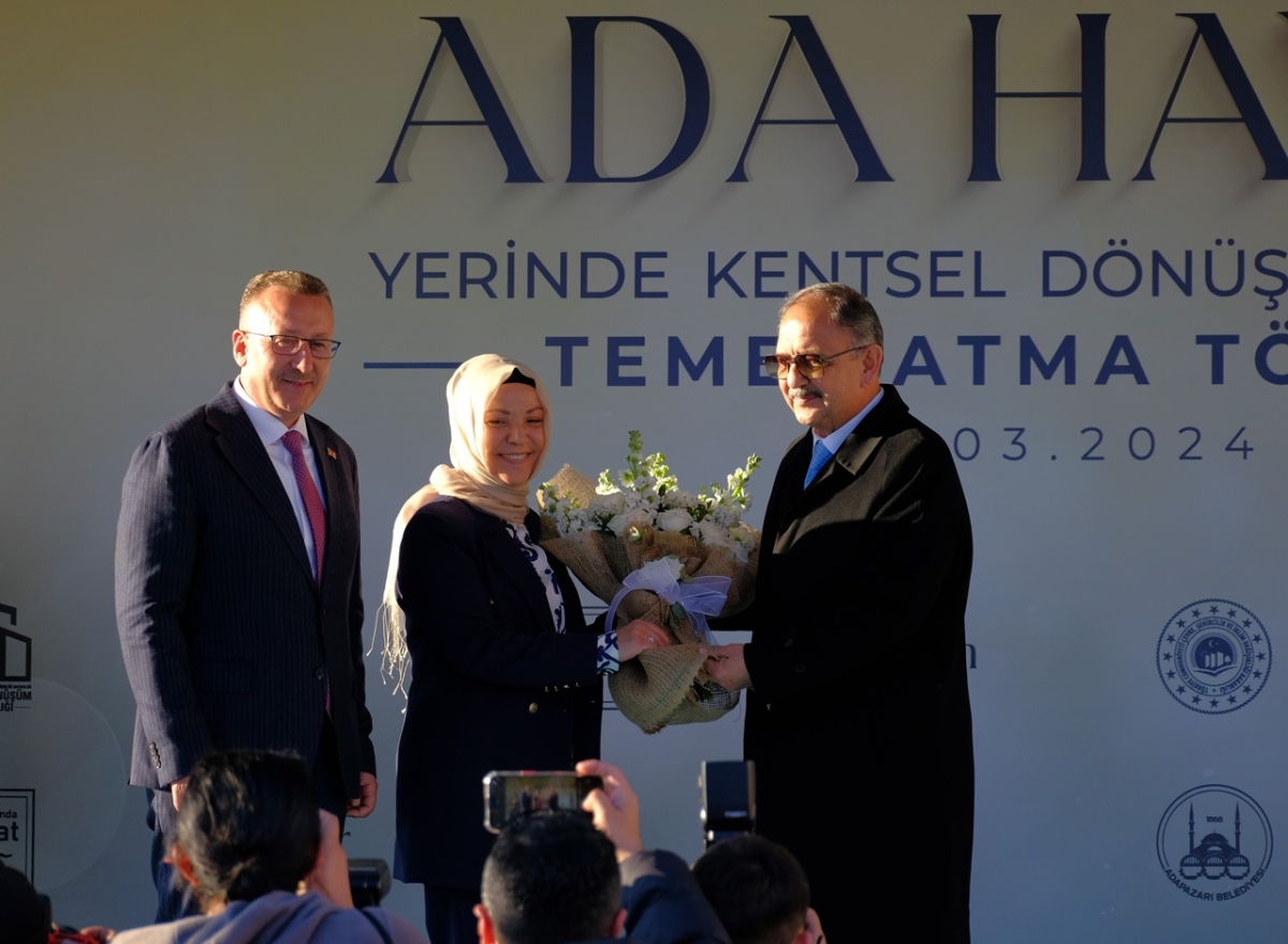  Adahayat Yerinde Kentsel Dönüşüm Temel Atma Töreni