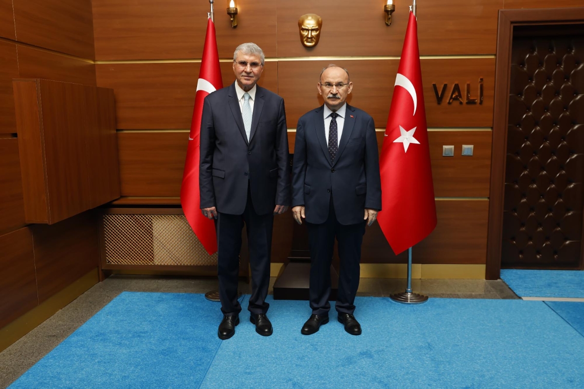 Ekrem Yüce veda ziyaretleri