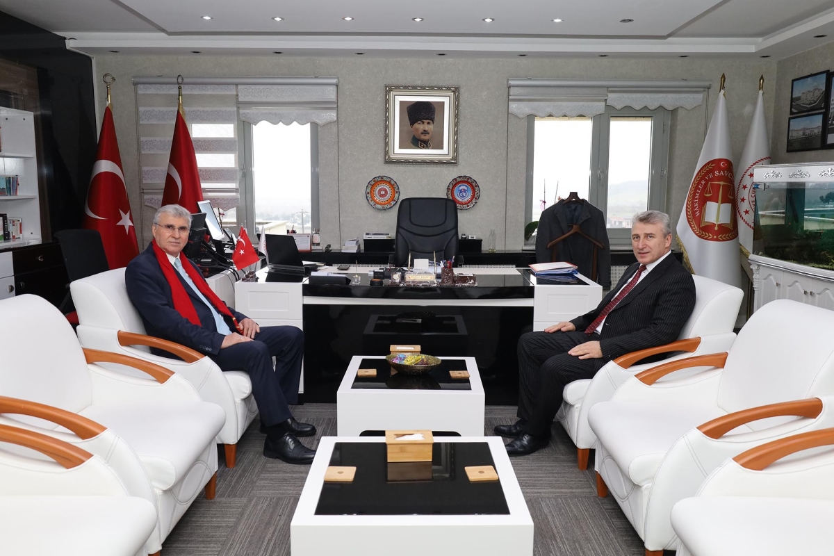 Ekrem Yüce veda ziyaretleri