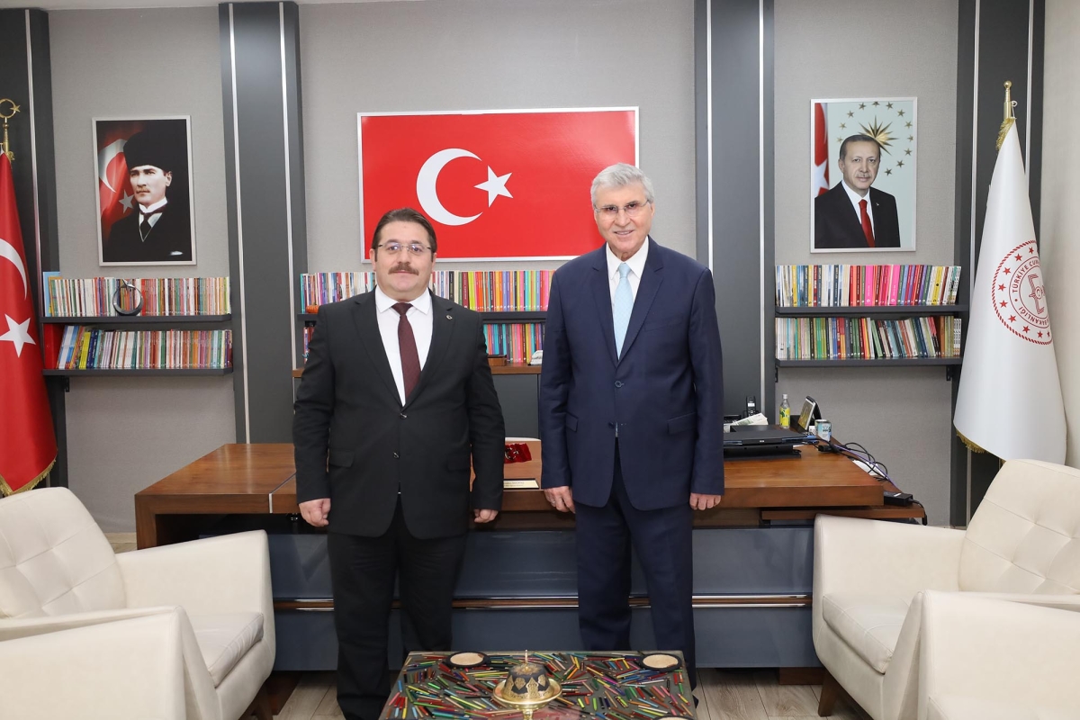Ekrem Yüce veda ziyaretleri