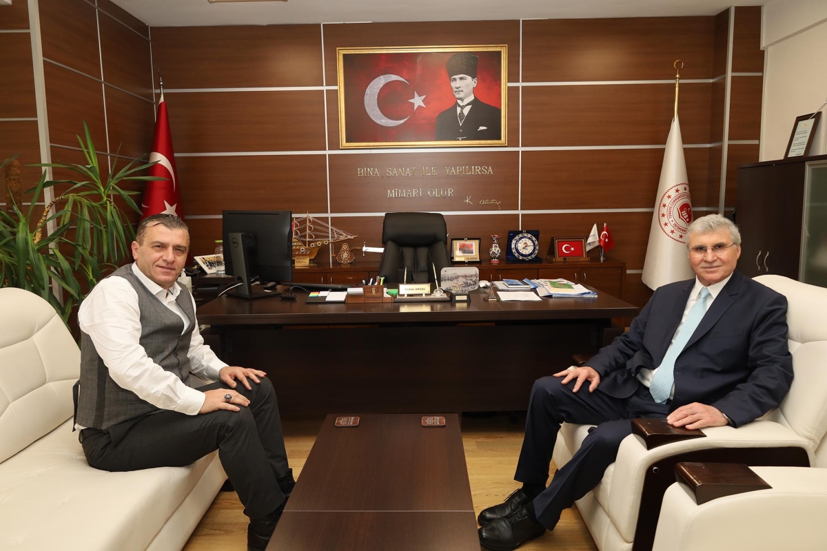 Ekrem Yüce veda ziyaretleri