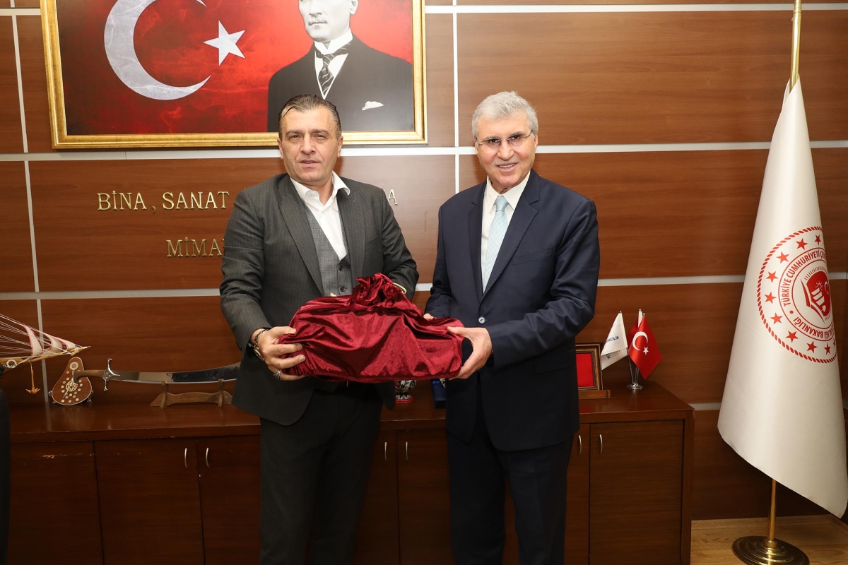 Ekrem Yüce veda ziyaretleri