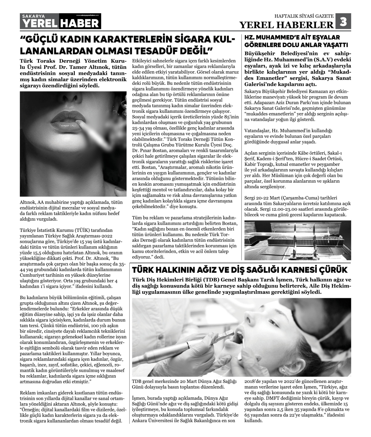 Sakarya Yerel Haber Gazetesi 46. Sayısı Çıktı