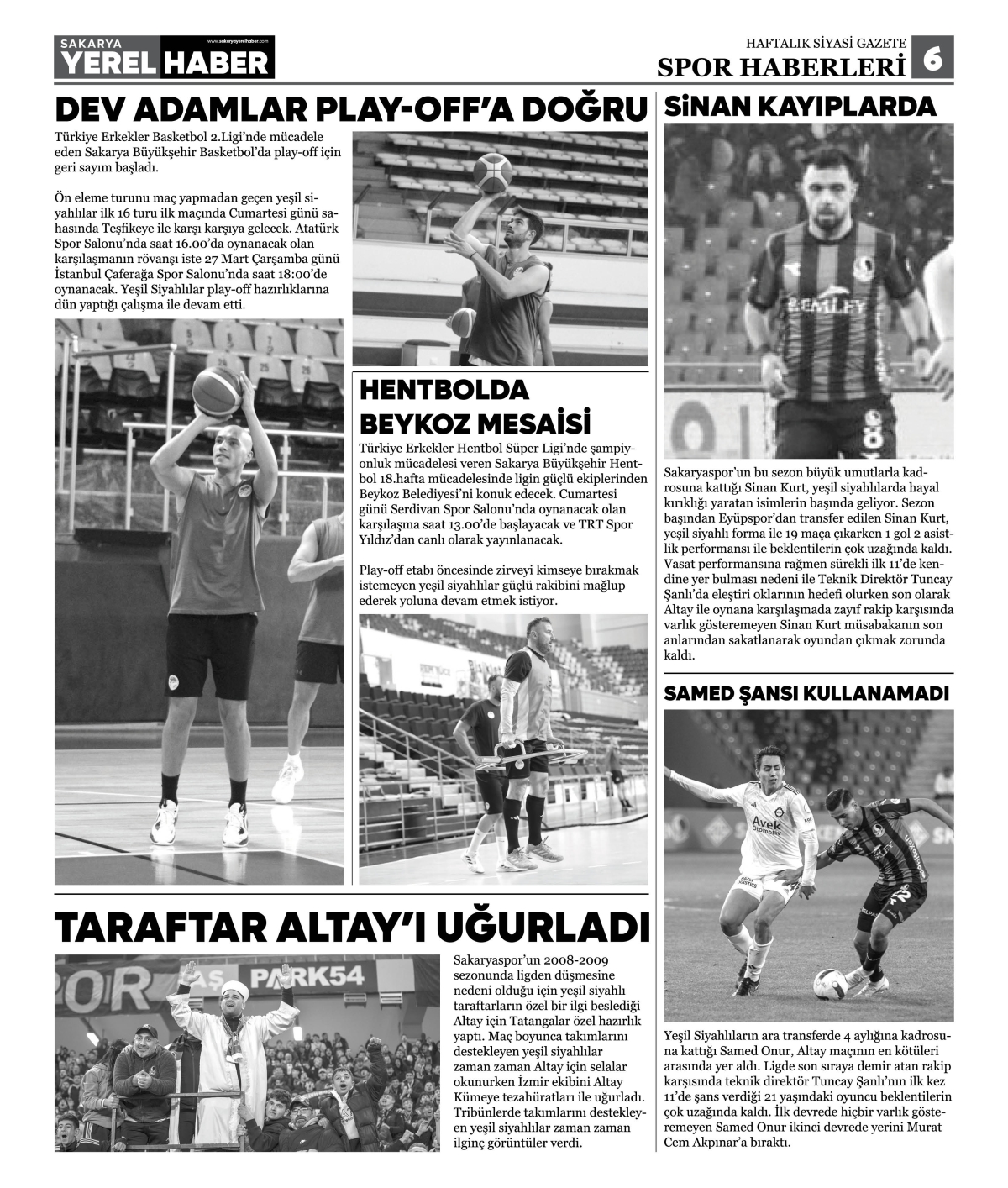 Sakarya Yerel Haber Gazetesi 46. Sayısı Çıktı
