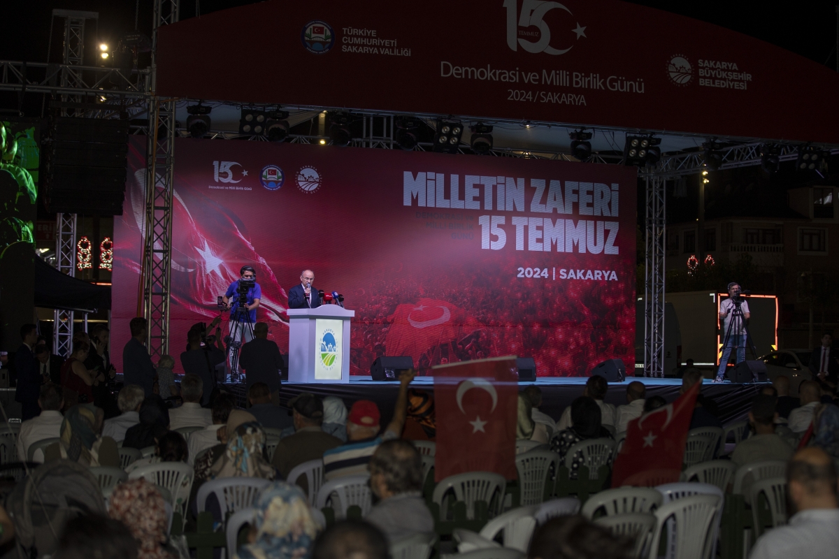 Sakarya'da 15 Temmuz programı 