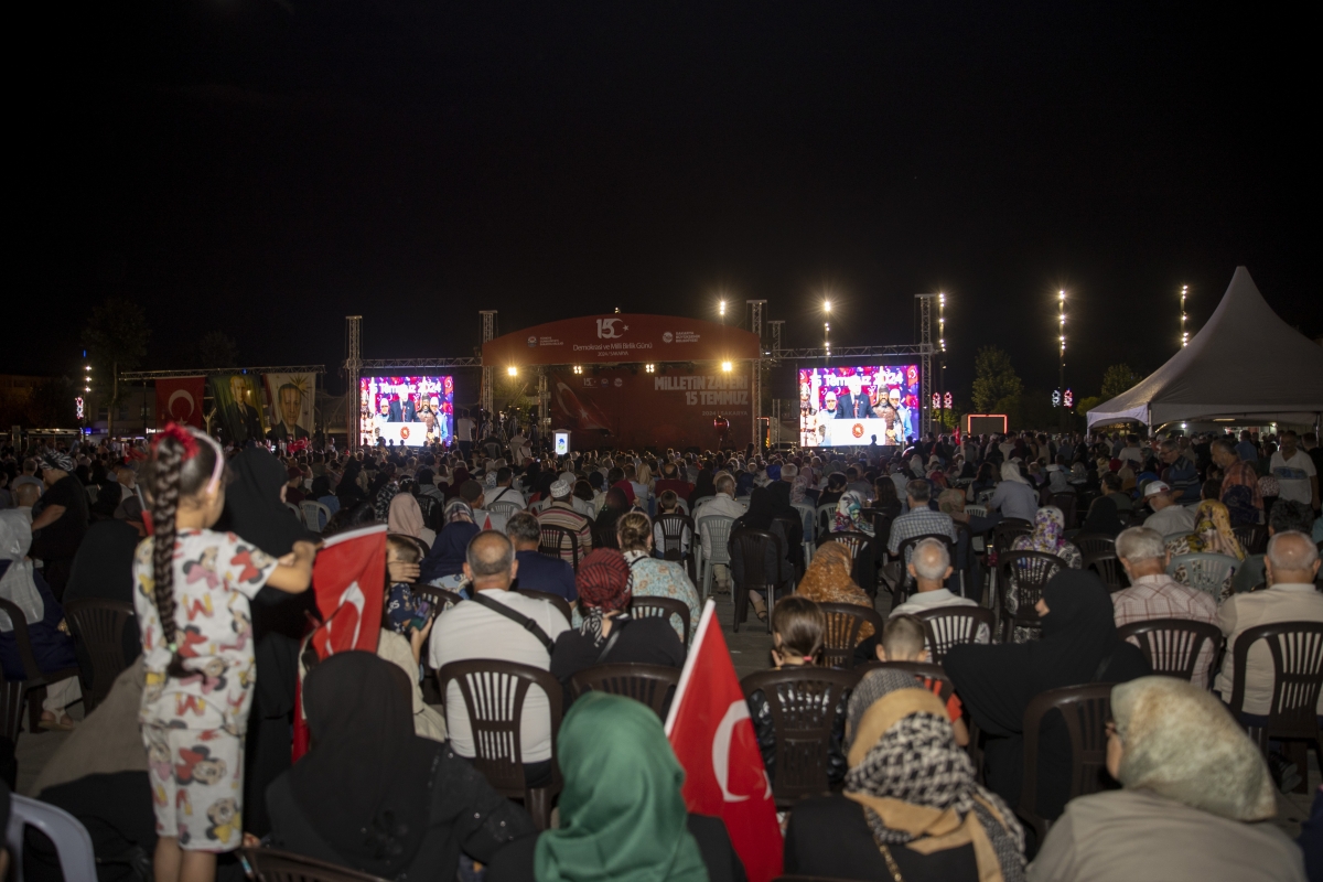 Sakarya'da 15 Temmuz programı 