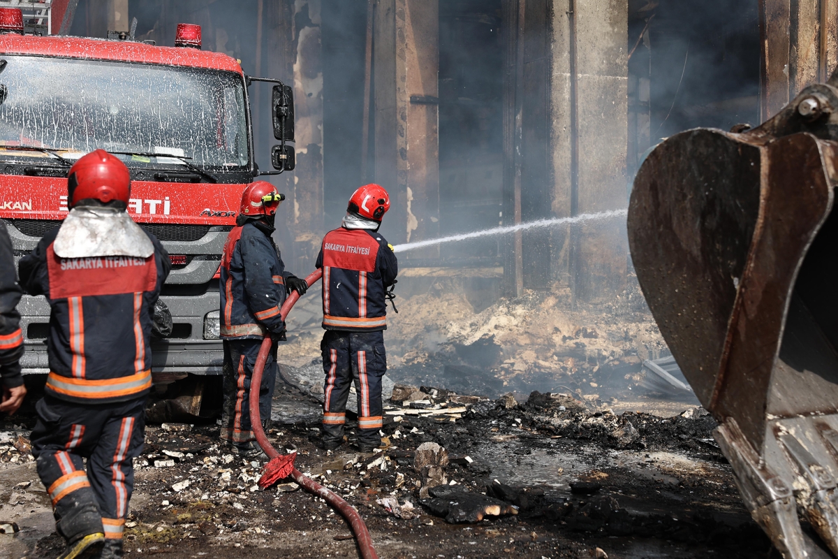 Sakarya Büyükşehir İtfaiyesi Müdahale Etti