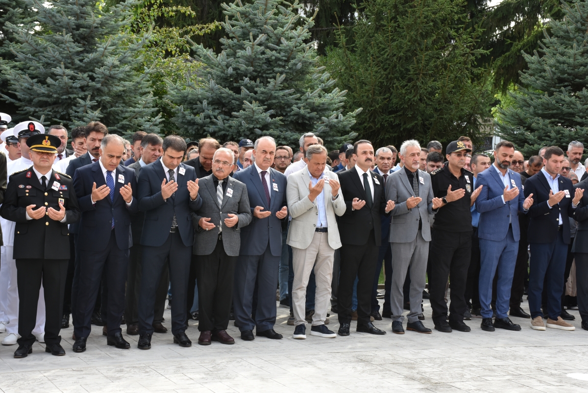 Şehit Jandarma Astsubay Çavuş Mehmet Fatih Çangır için Ordu'da cenaze töreni düzenlendi