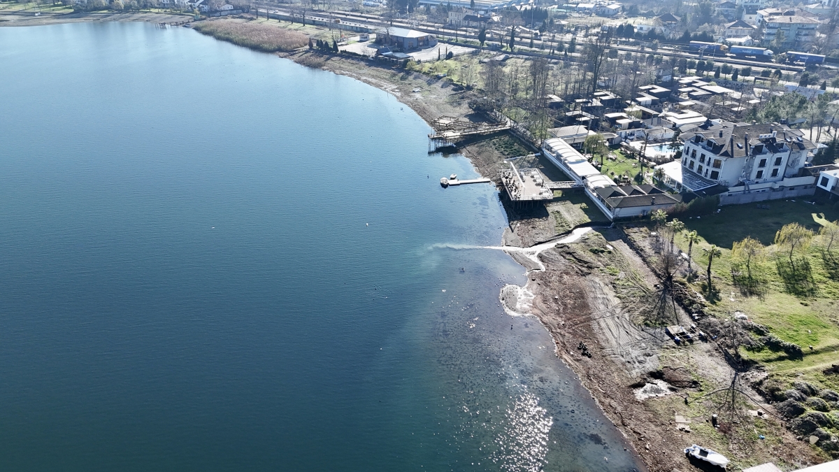 Sapanca Gölü'nde su seviyesi beklenen seviyeye ulaşmadı
