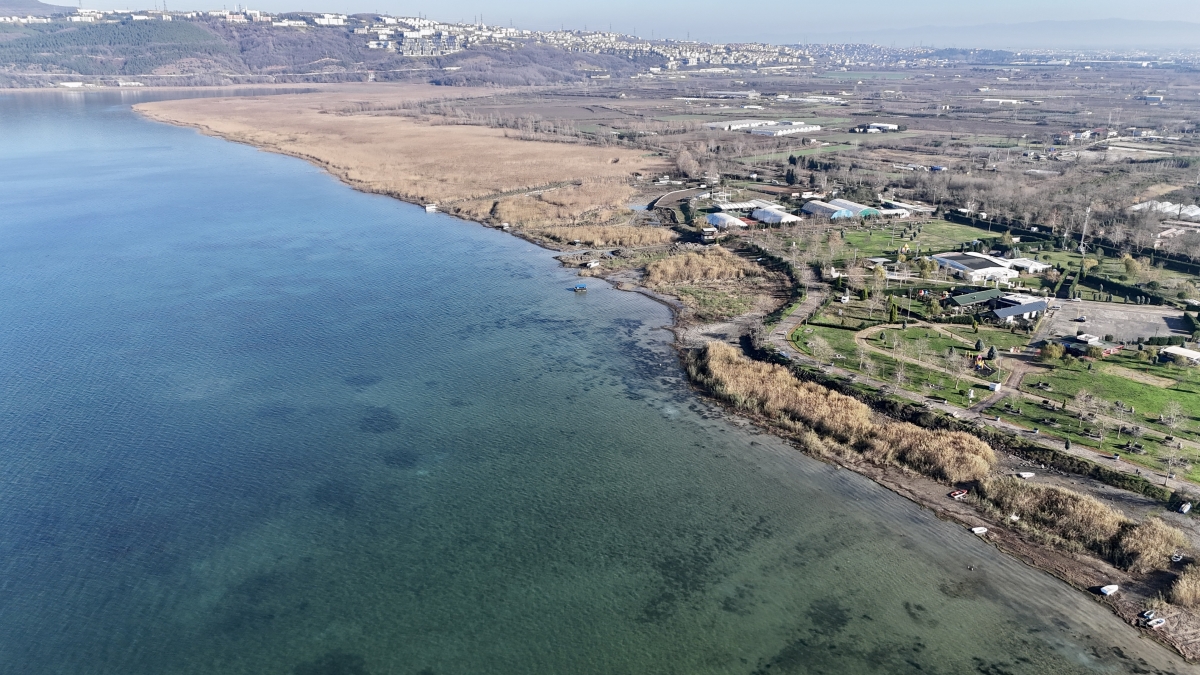 Sapanca Gölü'nde su seviyesi beklenen seviyeye ulaşmadı