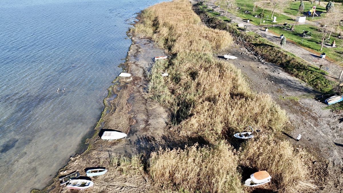 Sapanca Gölü'nde su seviyesi beklenen seviyeye ulaşmadı