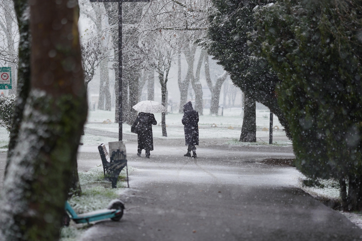 Kar Sakarya’ya çok yakıştı