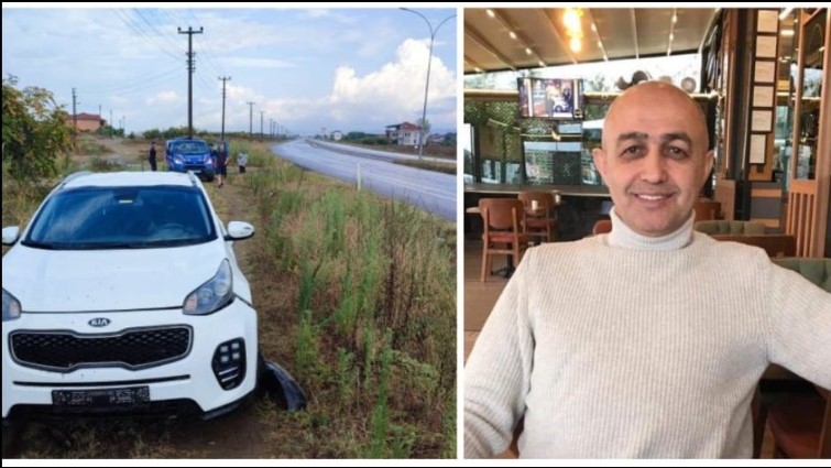 Abdullah Çatalbaş trafik kazası geçirdi