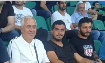 Ercüment Coşkundere Sakaryaspor-Göztepe maçını izledi