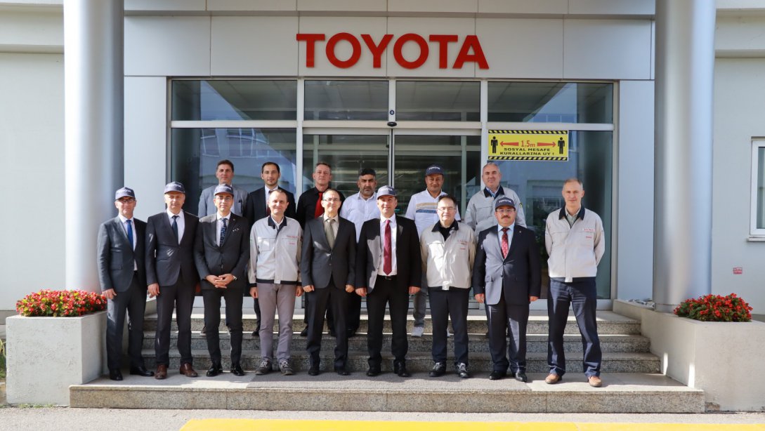 Toyota Otomotiv ve İl Millî Eğitim Müdürlüğü Arasında Mesleki Eğitim İş Birliği Protokolü İmzalandı