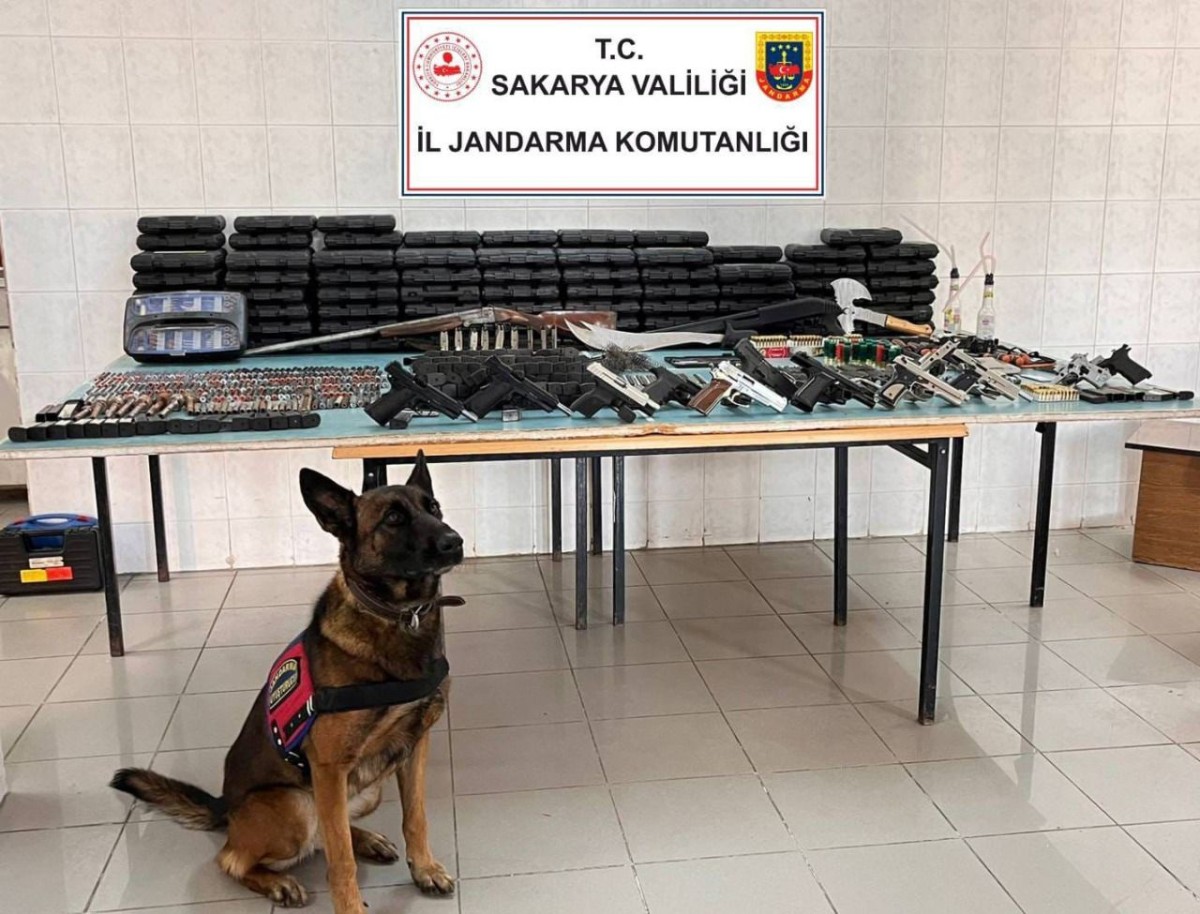 Ev değil sanki cephanelik 