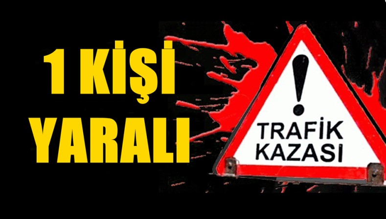 Karasu'da trafik kazası: 1 yaralı