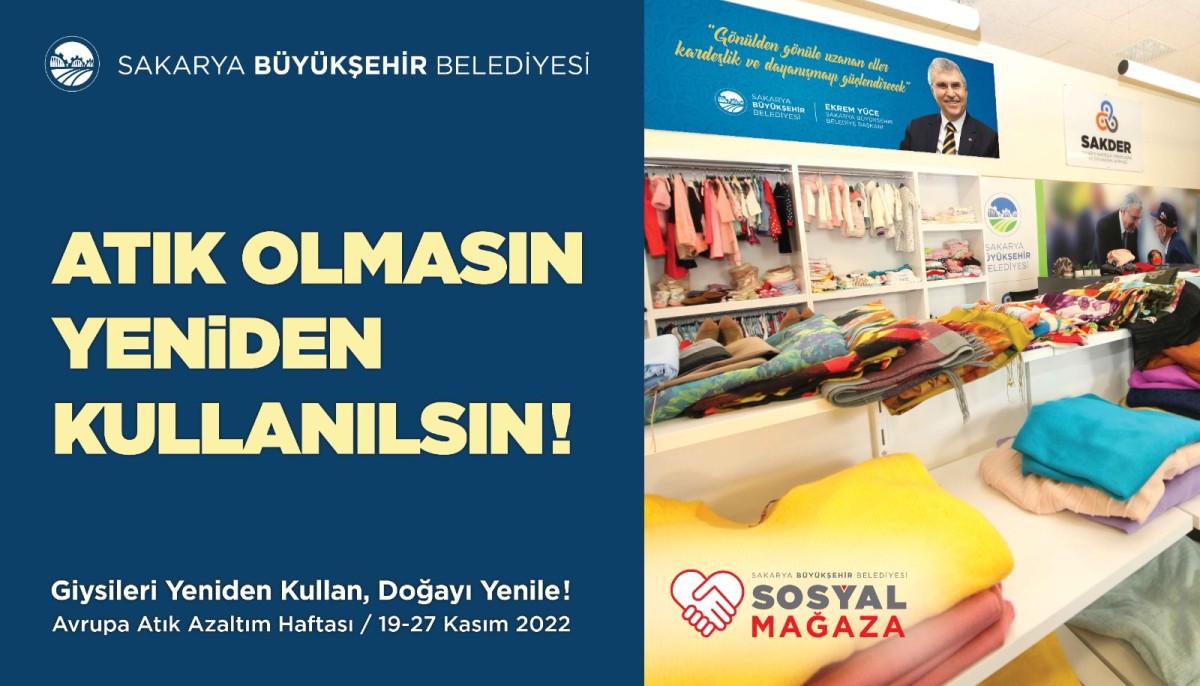 Sakarya Büyükşehir’in projeleri tekstil atıklarına hayat verecek
