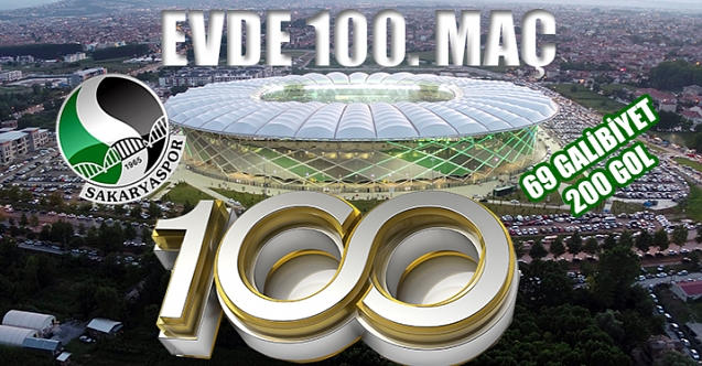 Sakarya Atatürk Stadı'nda 100'üncü maç heyecanı