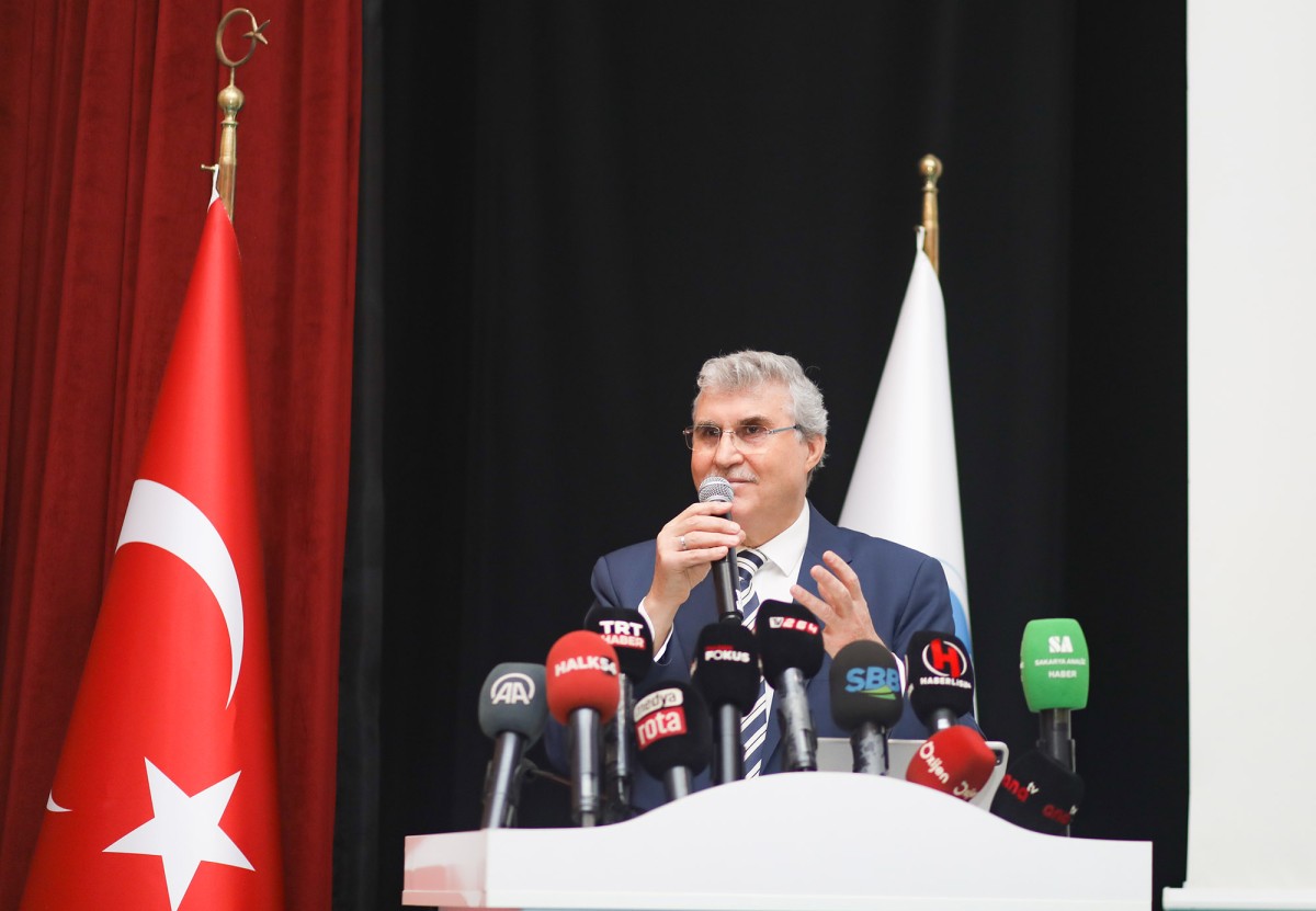 Başkan Ekrem Yüce ''Üreten, gelişen ve büyüyen Sakarya''
