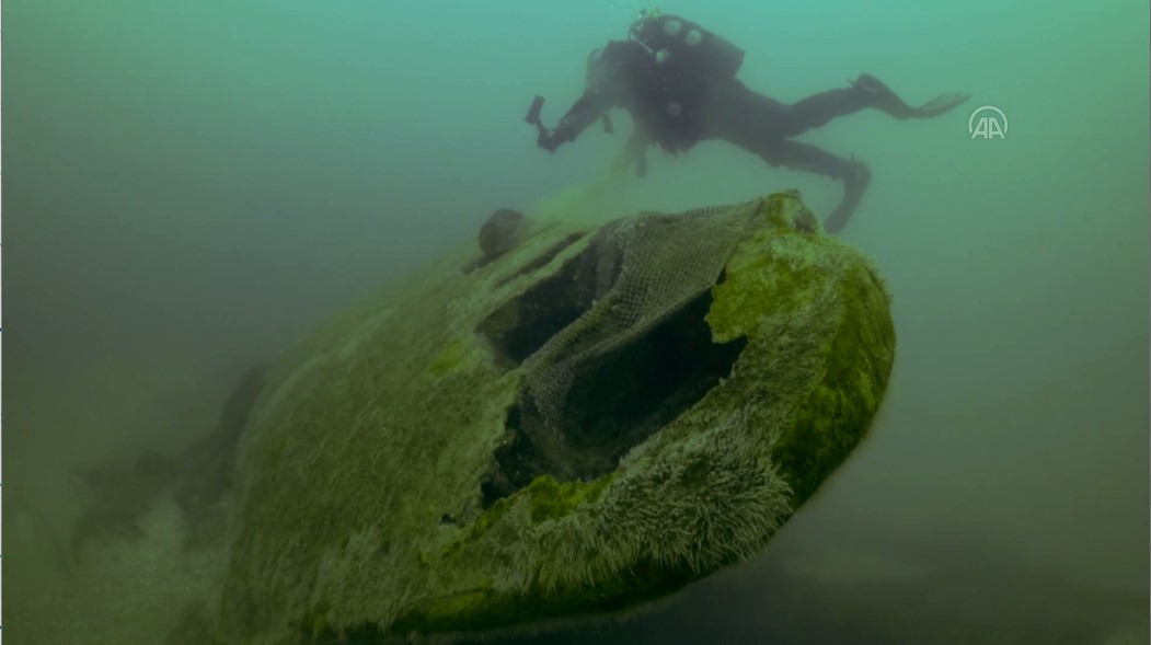 Karadeniz'deki 2. Dünya Savaşı'ndan kalma batık Alman denizaltıları görüntülendi