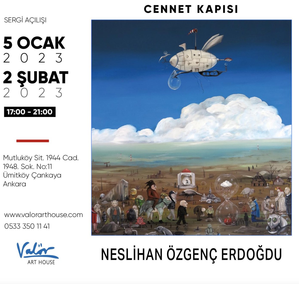 Cennet Kapısı Sergisi Ankara’da Açılıyor
