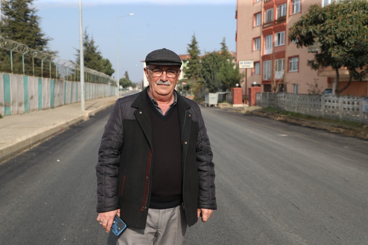 Şirinevler Mahalle Muhtarı Talat Özcan ''Ekrem Yüce’ye teşekkür etti''