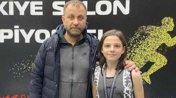 Erva Cansu Mercan Türkiye 2'ncisi oldu.