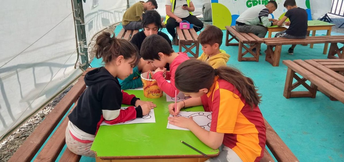 Sakarya Büyükşehir Diyarbakır’da deprem çocuklarının sevinci oldu