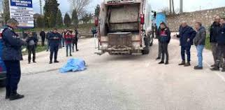 Sakarya'da çöp kamyonunun çarptığı kişi öldü