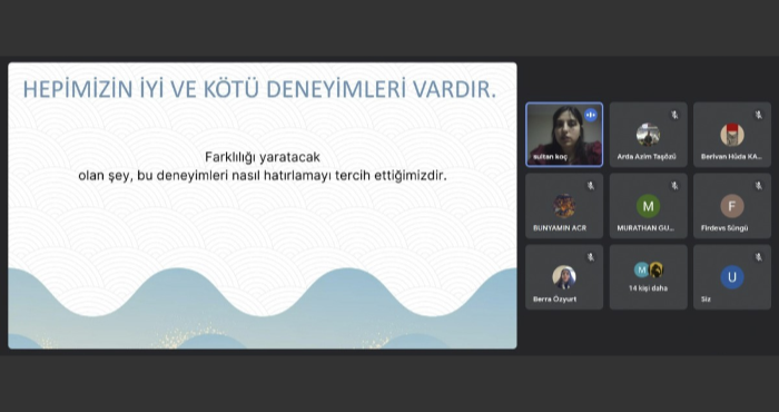 SUBÜ öğrenci toplulukları uzaktan eğitimde de aktif