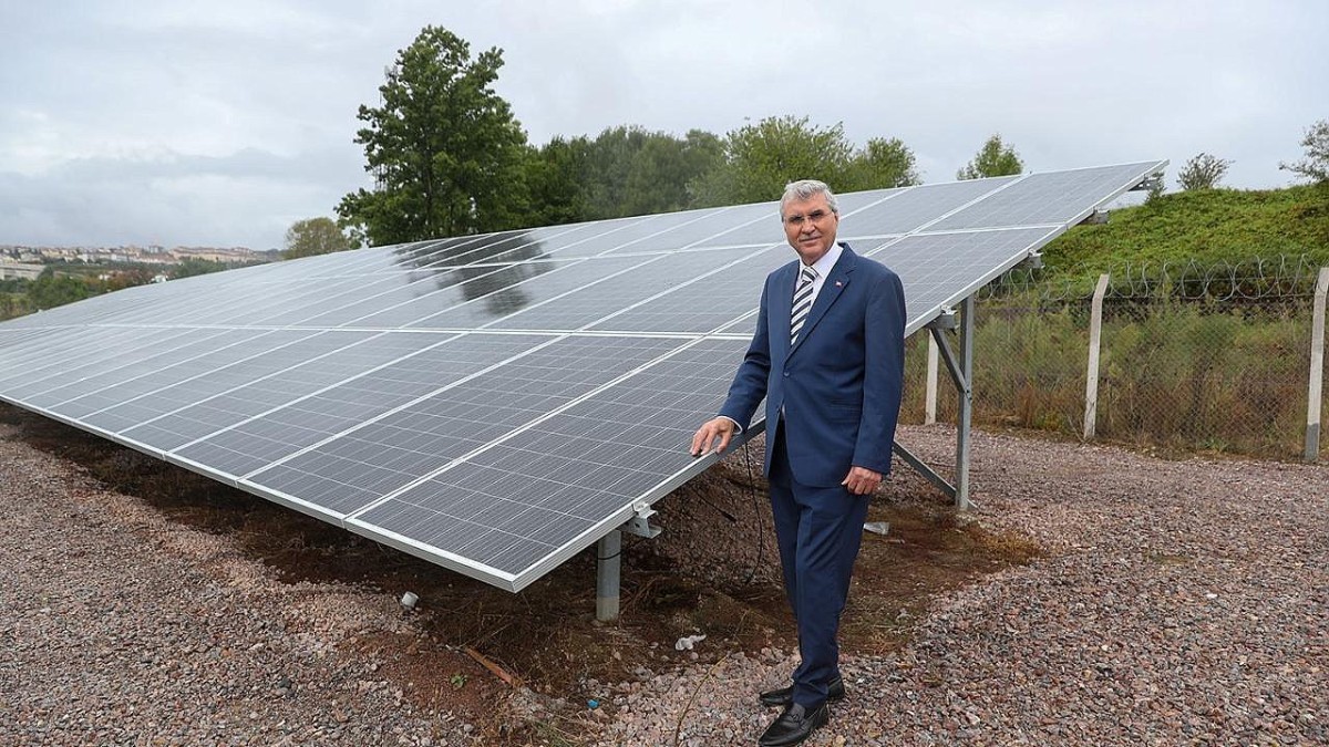 Güneşten enerji üretilecek projede testler başladı
