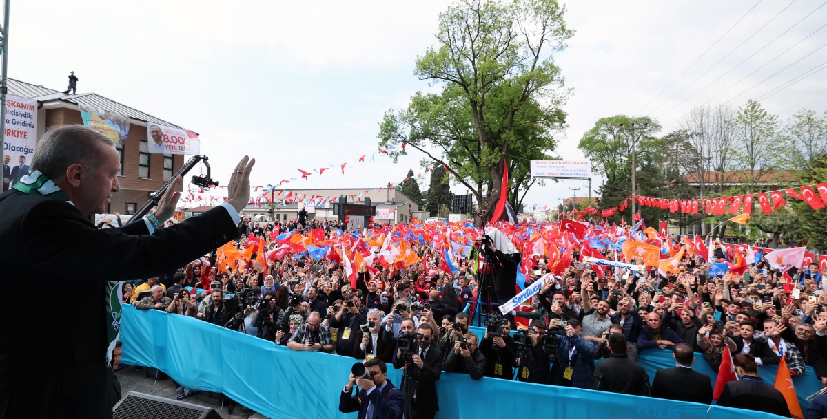 Cumhurbaşkanı Erdoğan, Akyazı Recep Tayyip Erdoğan Spor Kompleksi açılış töreninde konuştu