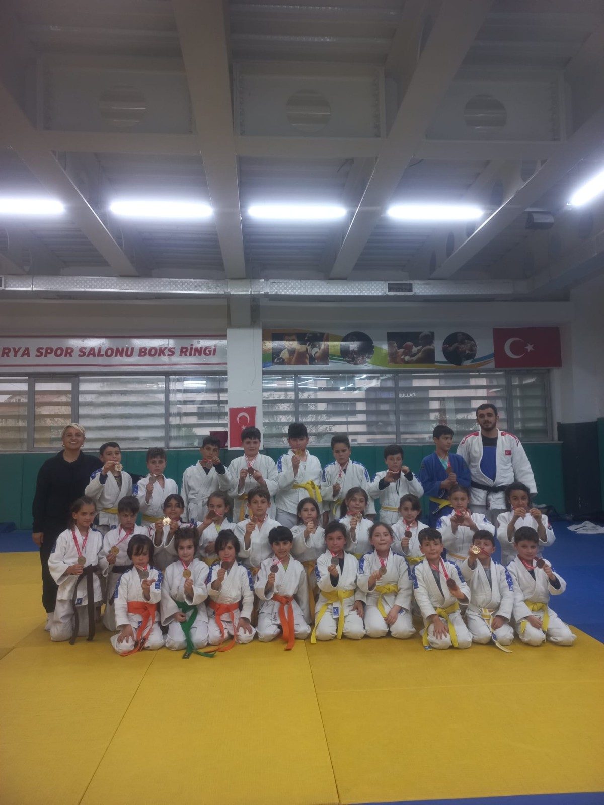 Sakarya'da Judo Turnuvası Düzenledi.