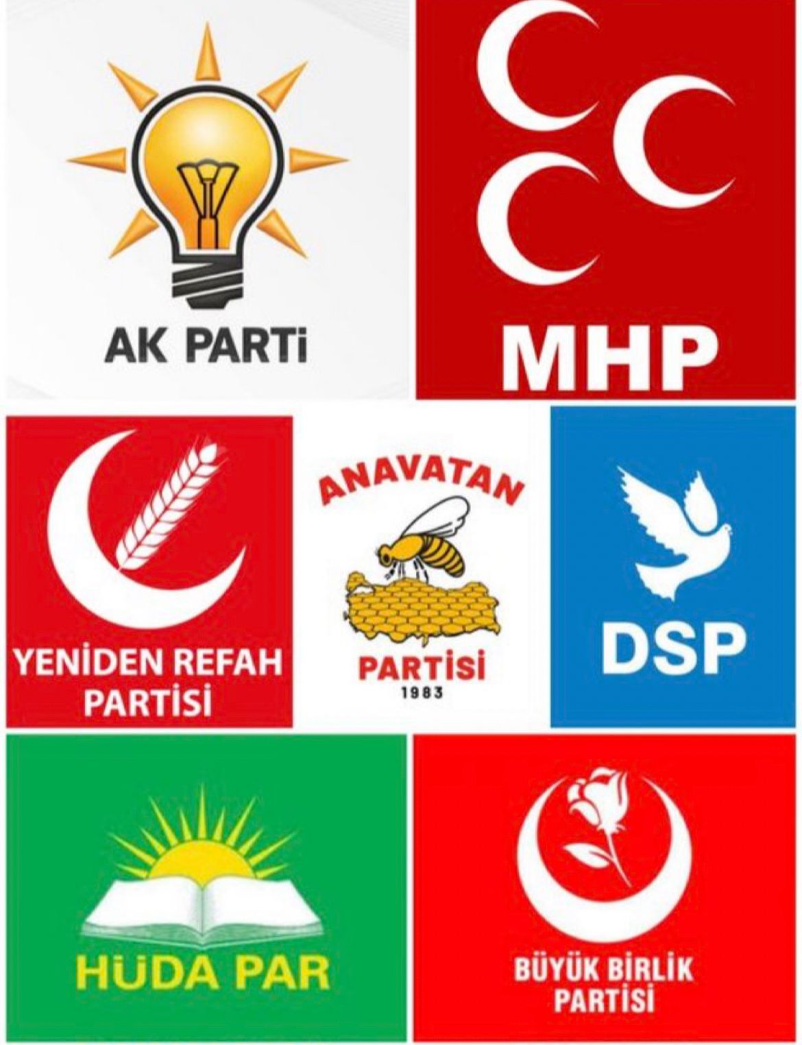 Akyazı'da Cumhur İttifakı'na üye partilerin ilçe başkanları toplantı düzenledi