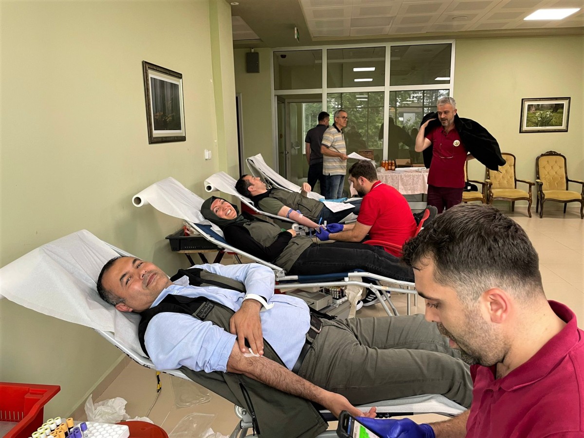 Türk Kızılay Kan Bağış Kampanyası’na Destek Verdiler