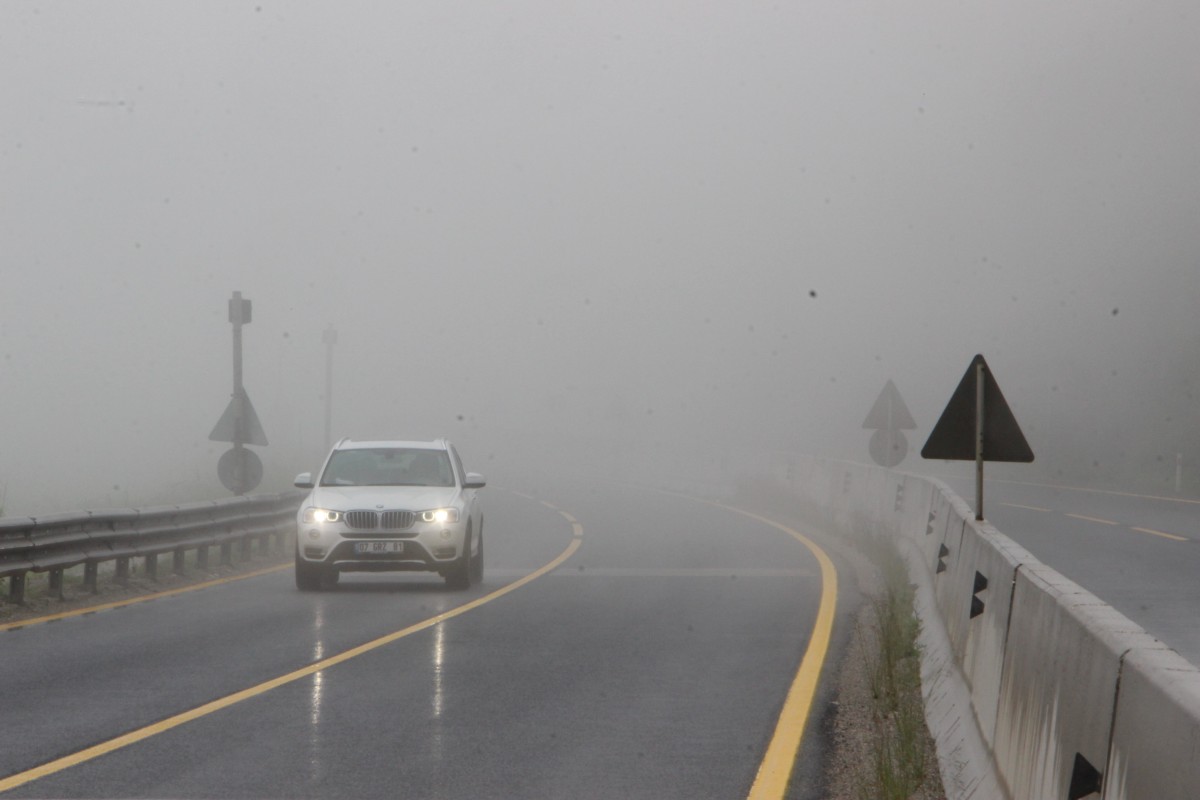 Bolu Dağı’nda sis sürprizi
